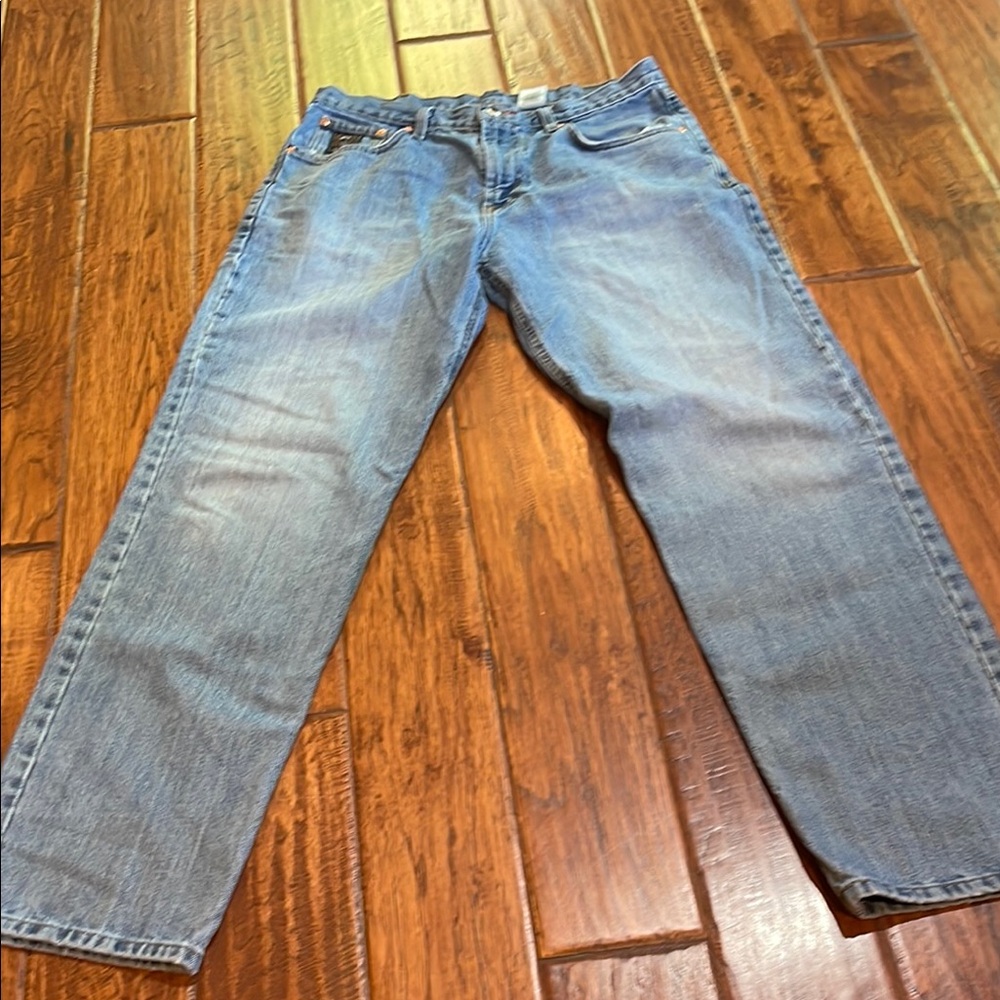 Cinch Men's Light Blue Straight Jeans